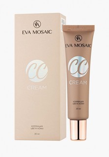 CC-Крем Eva Mosaic для коррекции цвета кожи CC Color Correction Cream, 02 Золотисто-бежевый, SPF 15, 20 мл