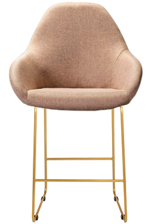 Кресло полубарное kent (r-home) бежевый 58x103x59 см.