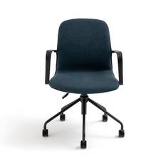 Кресло lyne (laredoute) синий 60x90x62 см.
