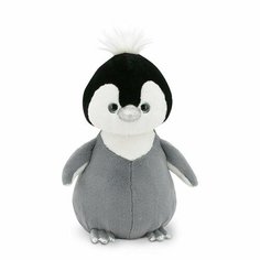Игрушка мягкая Пушистик Пингвинёнок, серый, 22 см Orange Toys