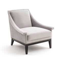 Кресло demassi (laredoute) серый 80x78x80 см.