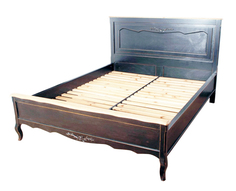Кровать 200*160 (benin) черный 207x187x127 см.