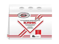 Шпатлевки сухие гипсовые шпатлевка гипсовая UNIS Блик 5кг, арт.BLIK-5