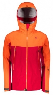 Куртка горнолыжная Scott Jacket Explorair Pro Gtx 3L Moroccan Red/Royal Red