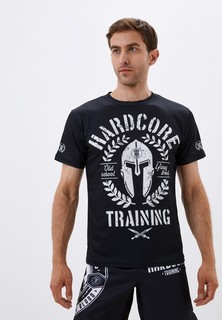 Футболка спортивная Hardcore Training Helmet Black Training t-shirt