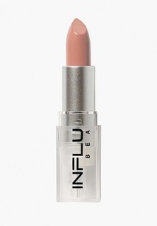 Помада Influence Beauty INFLUENCE, полуматовый стойкий финиш, тон 02 светлый нюд бежевый, 4 г