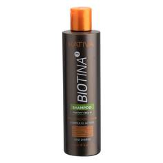 Шампунь против выпадения волос с биотином Biotina Kativa