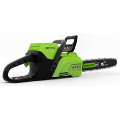 Аккумуляторная цепная пила Greenworks GD60CS40 (без акк, без з/у)