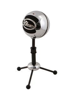 Микрофон Logitech Blue Snowball USB Mic Brused Aluminum 988-000175