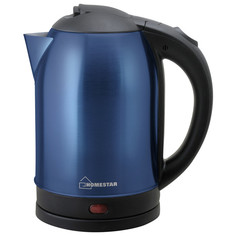 Чайники чайник HOMESTAR HS-1009 blue 1500Вт 1,8л металл синий