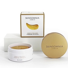 Гидрогелевые патчи для глаз с золотом и коллагеном, GOLD&COLLAGEN Skinsomnia