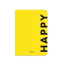 Блокнот Orner Happy, желтый