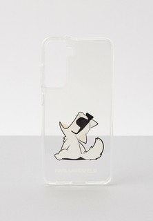 Чехол для телефона Karl Lagerfeld Galaxy S21 FE из силикона и пластика с принтом Choupette Fun