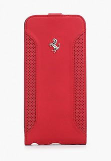 Чехол для iPhone Ferrari 6 Plus / 6S Plus, F12 Flip Red