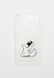 Чехол для телефона Karl Lagerfeld Galaxy S22 из силикона и пластика с принтом Choupette Fun