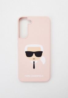 Чехол для телефона Karl Lagerfeld Galaxy S22+ силиконовый с принтом Karls Head