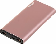 Внешний аккумулятор Digma DGPF20F 20000mAh 3A QC PD 20W 2xUSB розовый (DGPF20F22APN)