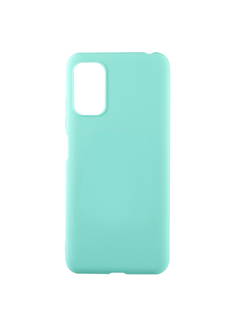 Чехол защитный TPU LuxCase для Samsung Galaxy M52, Голубой, 1,1 мм