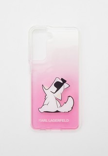Чехол для телефона Karl Lagerfeld Galaxy S21 FE из силикона и пластика с принтом Choupette Fun