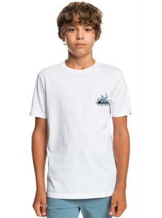 Детская Футболка QUIKSILVER Hells Yeah White