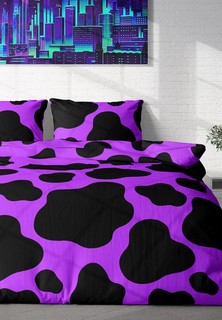 Постельное белье 2-спальное Crazy Getup Violet cow
