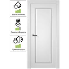 Дверь межкомнатная глухая Аурум 1 90x200 см, эмаль, цвет белый, с фурнитурой Belwooddoors