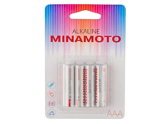 Батарейка AAA - Minamoto LR03/4BL (4 штуки)