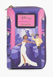 Кошелек Loungefly Disney Princess And The Frog Tianas Palace Zip Around Wallet WDWA1795