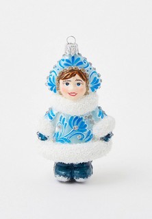 Елочная игрушка Грай Снегурочка в голубом