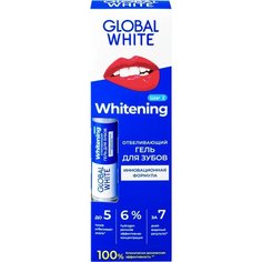 Отбеливающий карандаш для зубов Global White, 5 мл