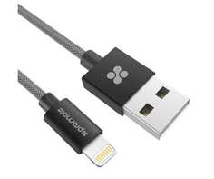 Кабель MFI USB Lightning Promate linkMate-LTF2 (2m) black 6959144029733