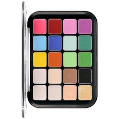 STARWAY Палетка теней на 20 цветов - 20 Colors Eyeshadow Palette «STARRY EYES»