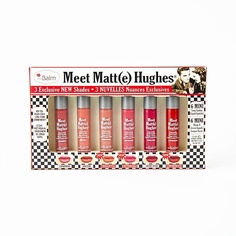 Помада THEBALM Набор матовых жидких помад Meet Matt(e) Hughes Vol. 14