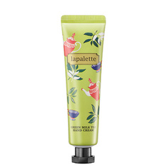 LAPALETTE Крем для рук GREEN MILK TEA HAND CREAM 30