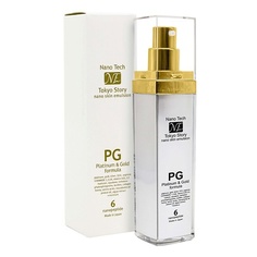 NANO-TECH Легкая увлажняющая эмульсия «Nano Skin Emulsion (Tokyo Story) Platinum & Gold Formula»