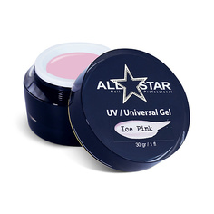 Гель для наращивания ногтей ALL STAR PROFESSIONAL Гель для моделирования ногтей, UV-Universal Gel "Clear" big