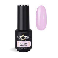 Базовое покрытие для ногтей ALL STAR PROFESSIONAL Пластичная цветная база для ногтей BASE COAT "Red"