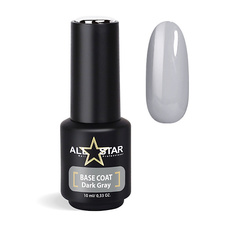 Базовое покрытие для ногтей ALL STAR PROFESSIONAL Пластичная цветная база для ногтей BASE COAT "Red"