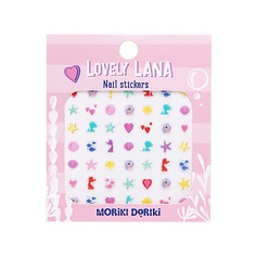 Макияж для детей MORIKI DORIKI Наклейки на ногти Nail stickers LANA