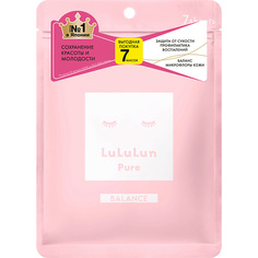 Уход за лицом LULULUN Маска для лица "Увлажнение и Баланс кожи" Face Mask Pure Balance Pink 7