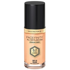 Тональные средства MAX FACTOR Тональная основа Facefinity All Day Flawless 3 В 1