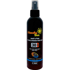 Солнцезащитный лосьон для тела CHIC COSMETIC Солнцезащитный легкий лосьон - спрей для чувствительной кожи тела SPF 30 250