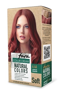 Краски для волос FARA Краска для волос Natural Colors Soft, 321 Темный баклажан