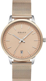 fashion наручные женские часы Obaku V270LDZVMV. Коллекция Salvie