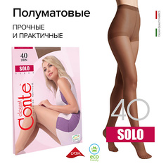 CONTE ELEGANT Колготки женские SOLO 40 den р.2, mocca