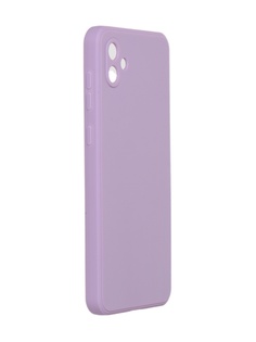 Чехол Zibelino для Samsung Galaxy A04 4G Soft Matte с микрофиброй Lilac ZSMF-SAM-A045-LIL