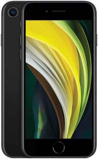 Смартфон Apple A2296 iPhone SE 2020 128Gb черный (MHGT3ZP/A)