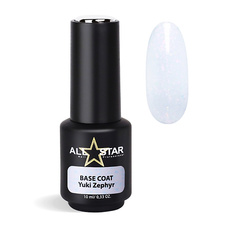 Базовое покрытие для ногтей ALL STAR PROFESSIONAL Пластично-жесткое базовое покрытие, BASE COAT "Yuki Black"