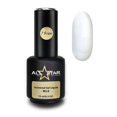 Гель для наращивания ногтей ALL STAR PROFESSIONAL Гель для моделирования ногтей, Universal Gel Liquid "Clear" big