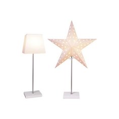 Декоративный светильник Звезда со сменным плафоном, белый, 43х65 см Star Trading